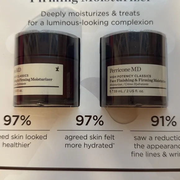 Perricone MD Face Finishing & Firming Moisturizer - 2 x 2 fl oz